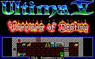 Ultima V: Warriors Of Destiny screenshot 2 for Atari ST